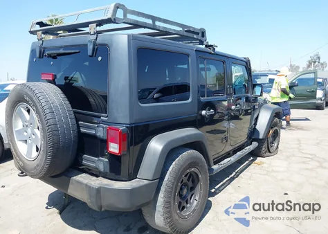 2012 Jeep Wrangler Unlimited Sport z USA, uszkodzony, nr VIN 1C4BJWDG5CL163097